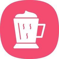 Coffee Latte Vector Icon Design