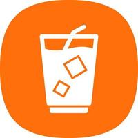 Milkshake Vector Icon Design