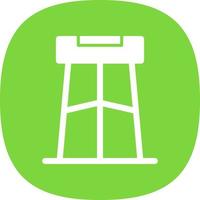 Bar Stool Vector Icon Design