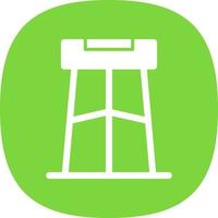 Bar Stool Vector Icon Design