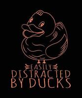 Ducks T-Shirt Design... vector