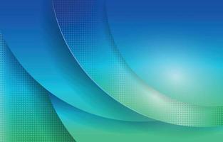 Blue Green Color Combination Abstract Technology Business Graphic Background vector