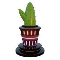 cactus 3d illustratie png