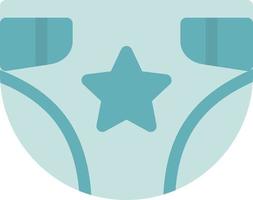 Diaper Vector Icon Design