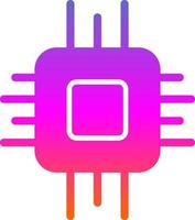 Cpu Vector Icon Design