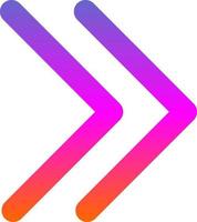Right Vector Icon Design