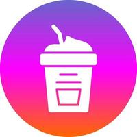 Frappuccino Vector Icon Design