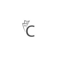 letter logo vector illustration