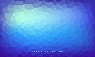 Gradient crystal background with blue color domination. Can be used for banner, poster, brochure, web page, cover, and other. Eps10 Vector design