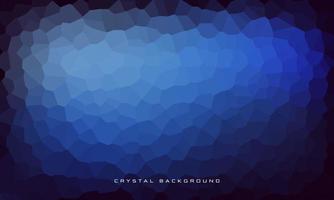 Gradient crystal background with blue color domination. Can be used for banner, poster, brochure, web page, cover, and other. Eps10 Vector design