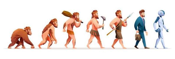 Human Evolution Vector Art, Icons, and Graphics for Free Download