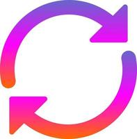 Refresh Vector Icon Design
