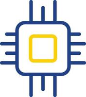 diseño de icono de vector de cpu