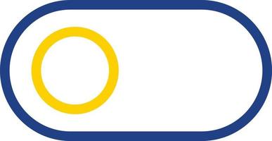 Toggle Left Vector Icon Design