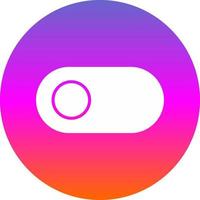 Toggle Left Vector Icon Design
