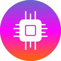 Cpu Vector Icon Design