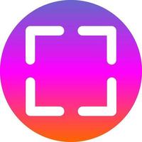 Maximize Vector Icon Design