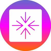Minimize Vector Icon Design