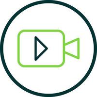 Video Vector Icon Design