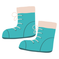 Winter Shoes Hand Drawn png