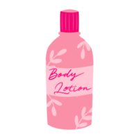 lotion pour le corps dessinée à la main png