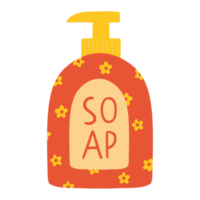 Liquid Soap Hand Drawn png