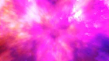 Purple violet explosive abstract light and shadow orange smoke background video