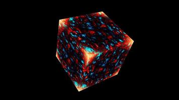 evig flamma kraft överväldigande kub mysterium kärna energi yta video