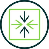 Minimize Vector Icon Design