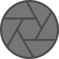 Aperture Vector Icon Design