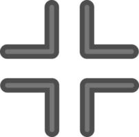 Minimize Vector Icon Design
