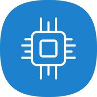 Cpu Vector Icon Design