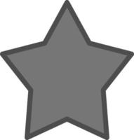 diseño de icono de vector de estrella