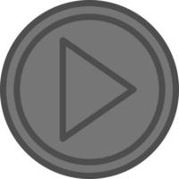 Play Vector Icon Design