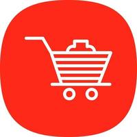 Shopping Cart Vector Icon Design