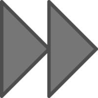 Forward Vector Icon Design