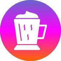 diseño de icono de vector de café con leche