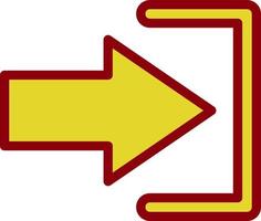 Log In Vector Icon Design