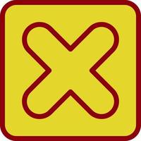 Delete Vector Icon Design