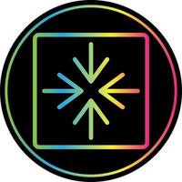 Minimize Vector Icon Design