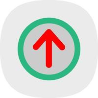 Arrow Up Vector Icon Design