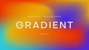 abstract gradient background with retro color. suitable for banner, web, presentation, poster, etc .  vector illustration