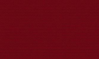 Texture of red knitted fabric. Cozy red knitting pattern vector
