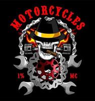 biker vector template for graphic design