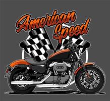 motorbike vector template for t-shirt design