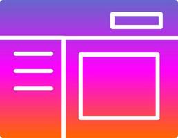 Dashboard Vector Icon Design