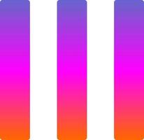 Vertical Vector Icon Design