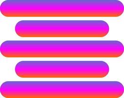 Align Vector Icon Design