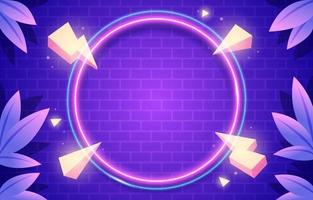 Neon Light Background vector