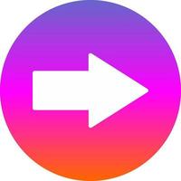 Right Vector Icon Design